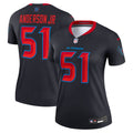 Women's Nike Houston Texans Will Anderson Jr. Navy Alternate Legend Player NFL Performance Top