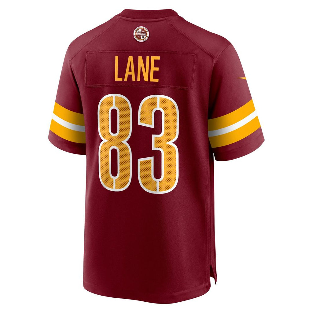 Men's Nike Washington Commanders Jaylin Lane Burgundy Team Game NFL Jersey