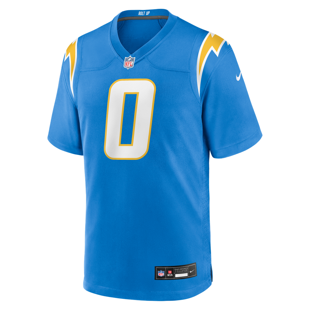 Men's Nike Los Angeles Chargers Daiyan Henley Powder Blue Team Game NFL Jersey