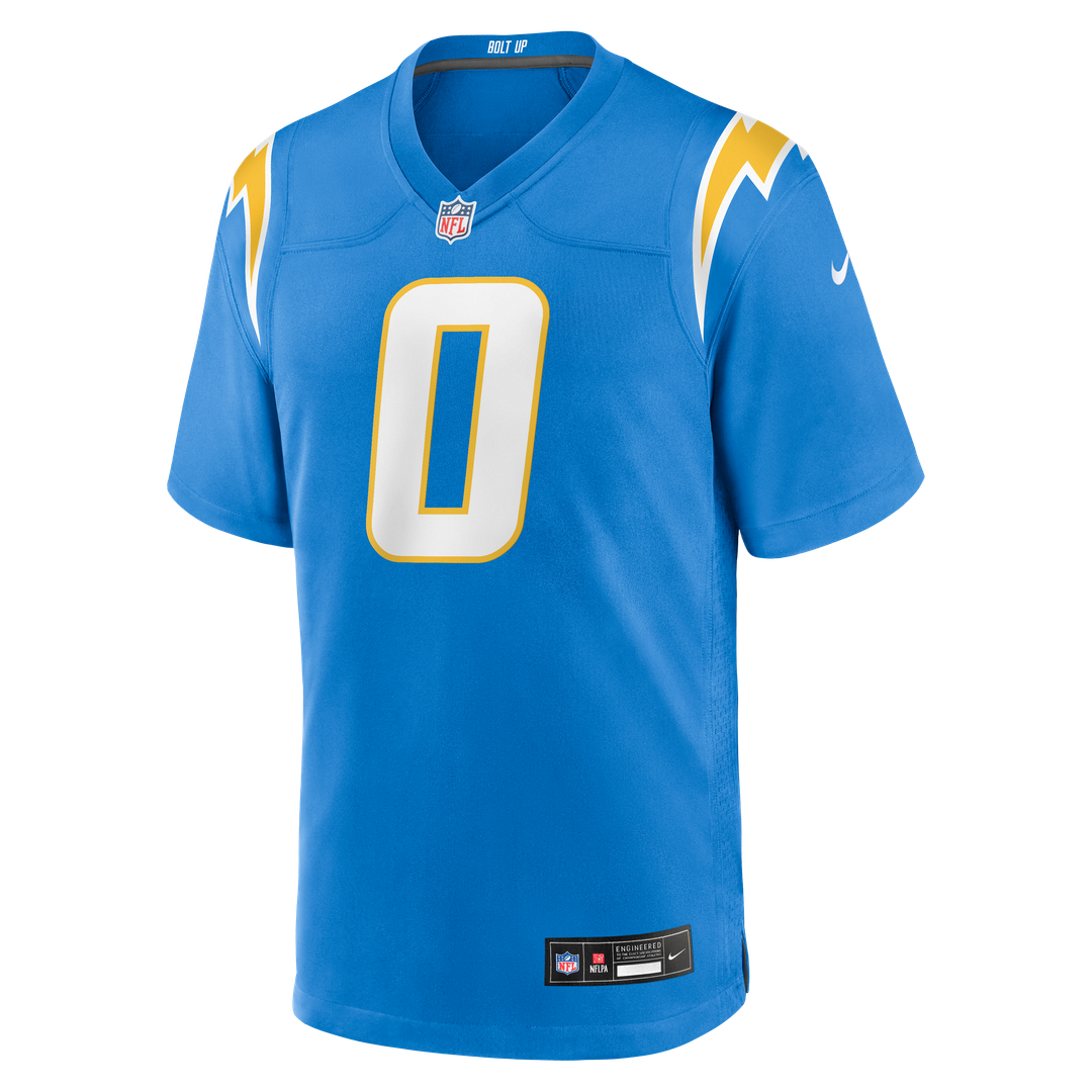 Men's Nike Los Angeles Chargers Daiyan Henley Powder Blue Team Game NFL Jersey