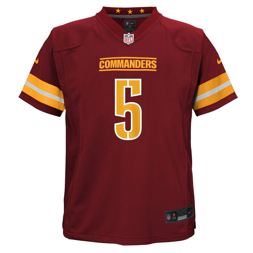 Preschool Nike Washington Commanders Jayden Daniels Burgundy Team Player Game NFL Jersey