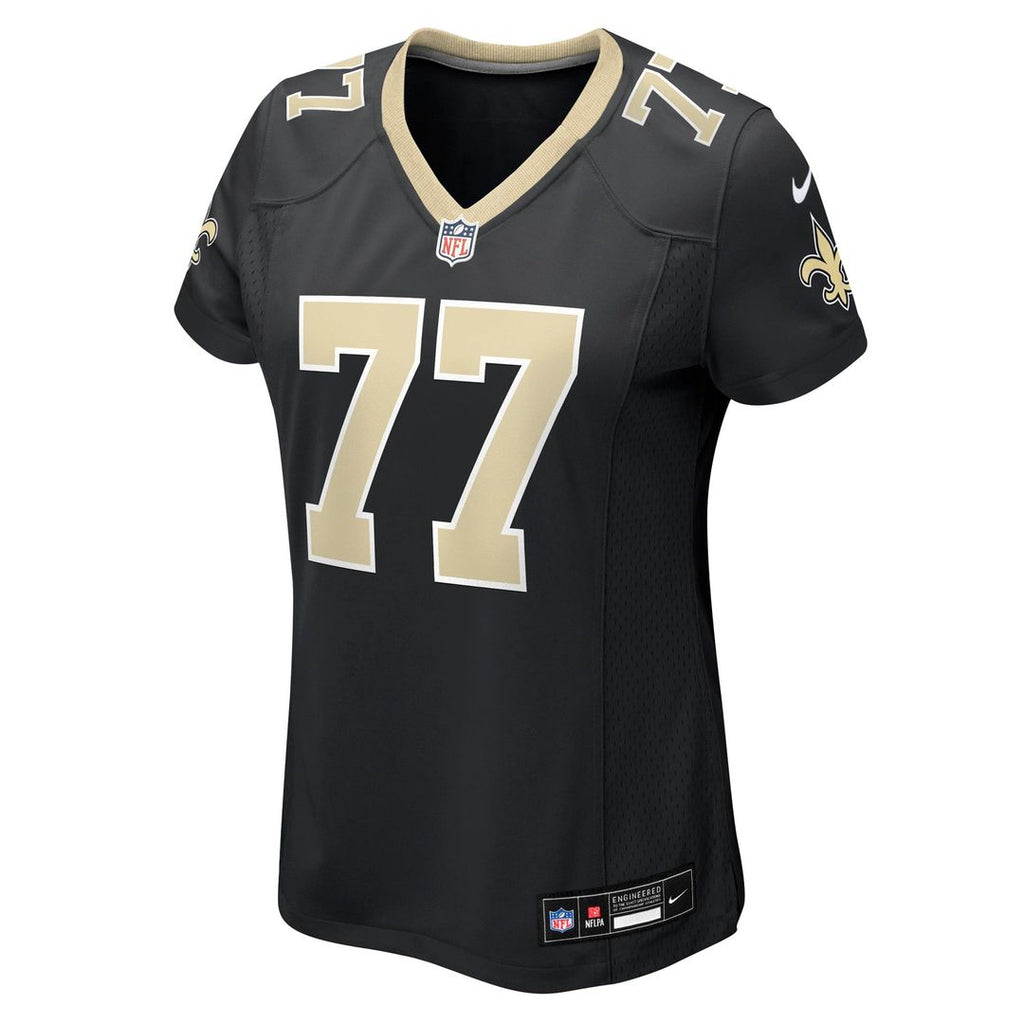 Women's Nike New Orleans Saints Dillon Radunz Black Team Game NFL Jersey