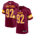 Men's Nike Washington Commanders Dorance Armstrong Burgundy Game NFL Jersey