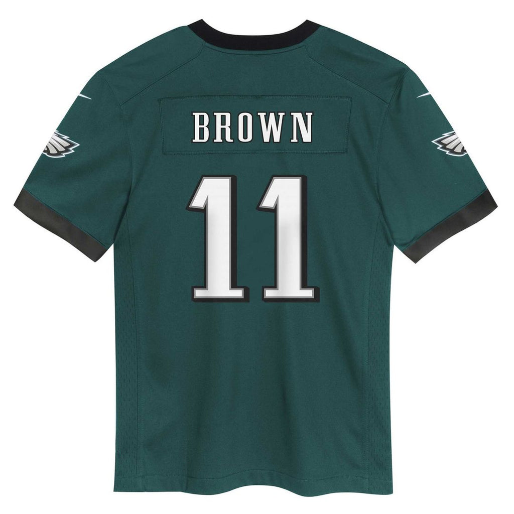 Infant Nike Philadelphia Eagles A.J. Brown Green Team Player Game NFL Jersey