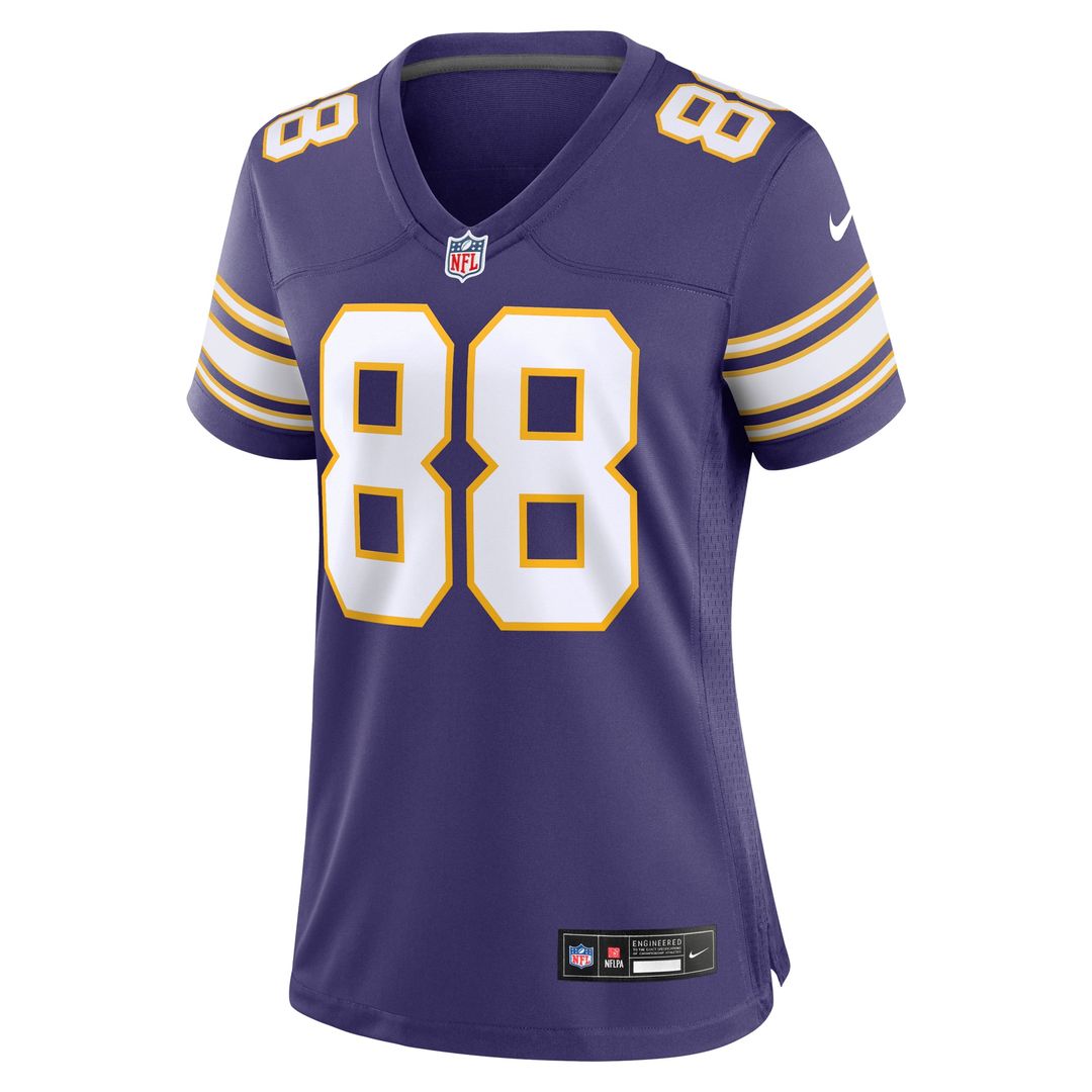 Women's Nike Minnesota Vikings Alan Page Purple Classic Retired Player NFL Jersey