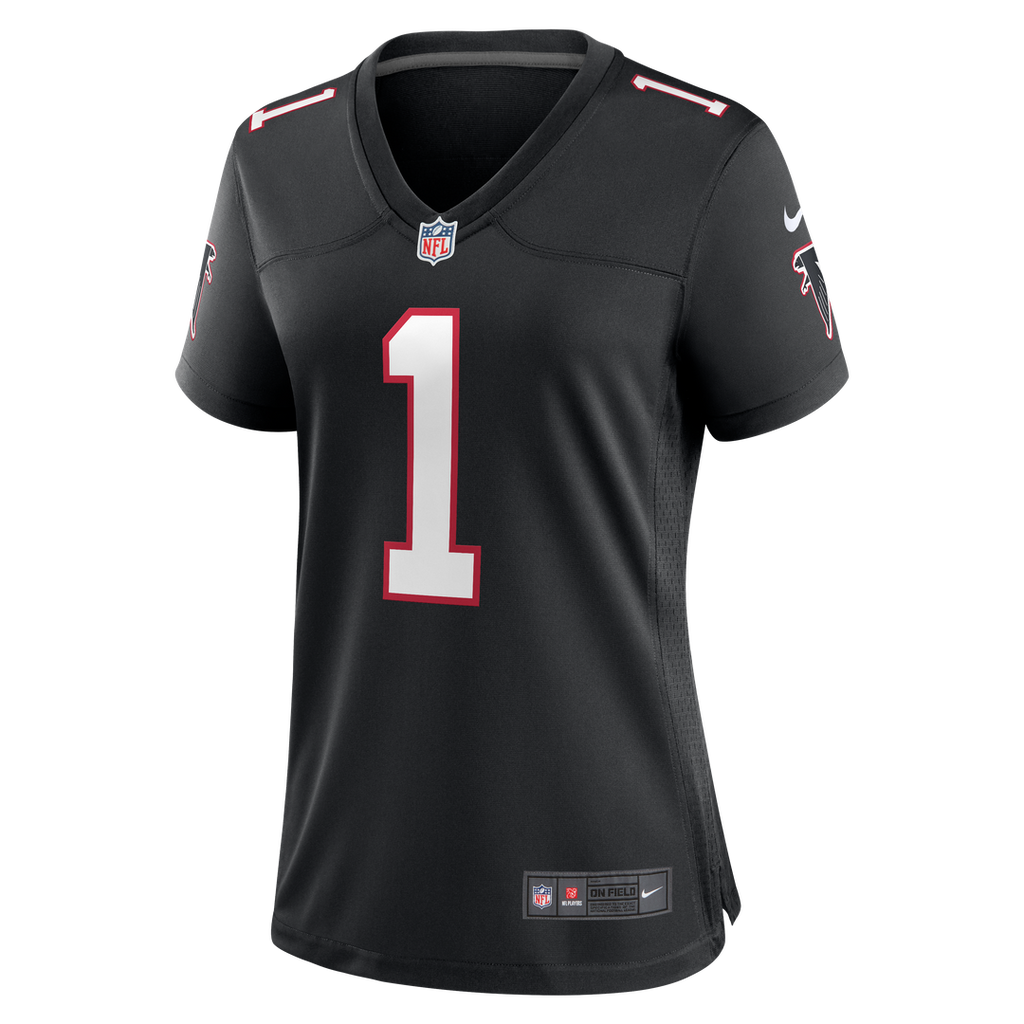 Women's Nike Atlanta Falcons Tua Tagovailoa Black Alternate Game NFL Jersey