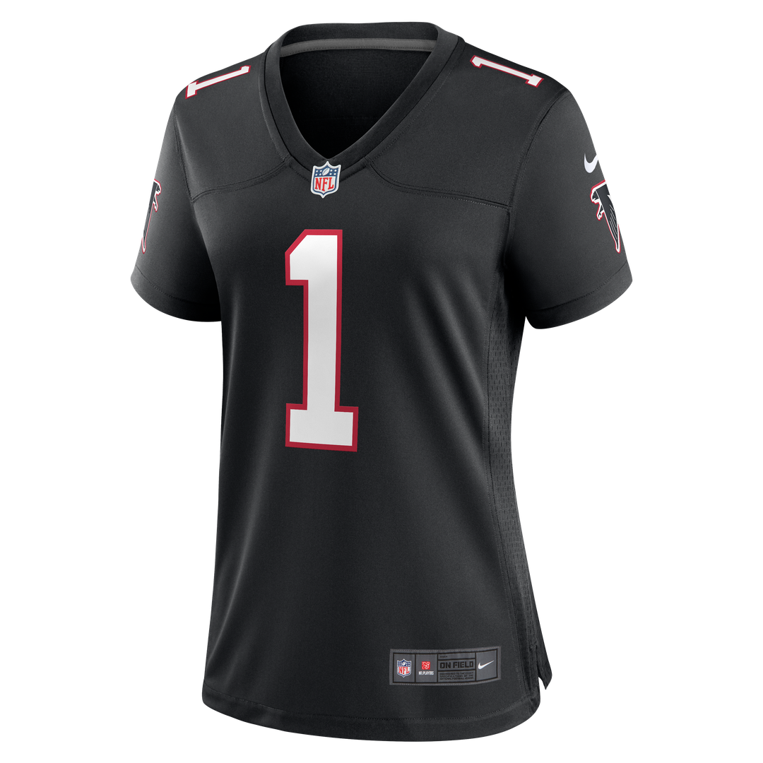 Women's Nike Atlanta Falcons Tua Tagovailoa Black Alternate Game NFL Jersey