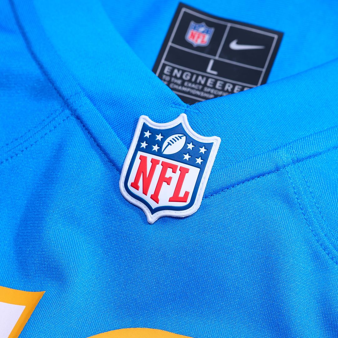 Men's Nike Los Angeles Chargers Joe Alt Powder Blue Player Game NFL Jersey