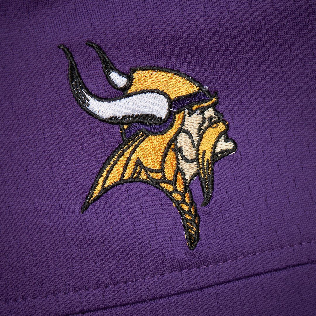 Men's Mitchell & Ness Minnesota Vikings Randy Moss Purple Player Name & Number Hoodie Legacy NFL Jersey