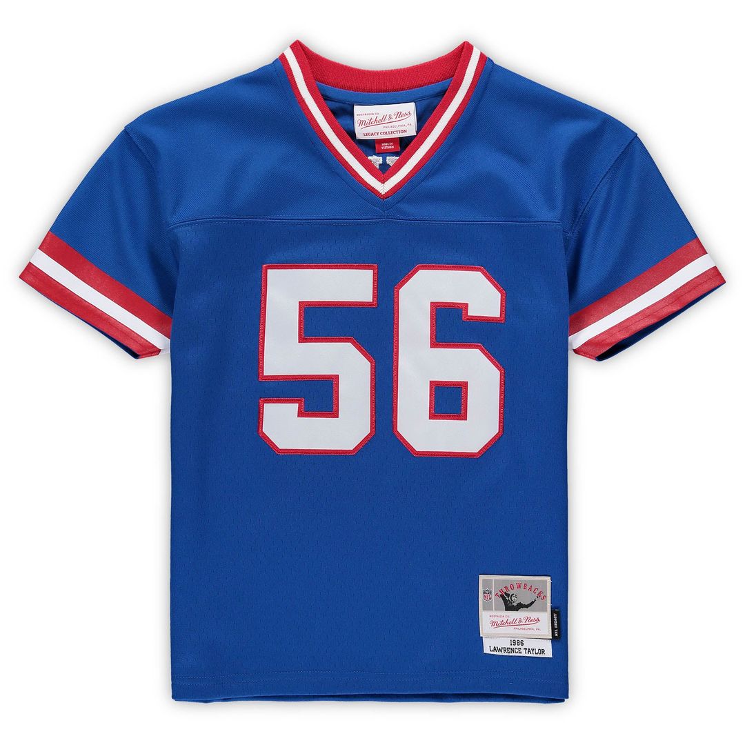 Preschool Mitchell & Ness New York Giants Lawrence Taylor Royal Male Retired Legacy NFL Jersey