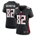 Women's Nike Atlanta Falcons Casey Washington Black Game NFL Jersey