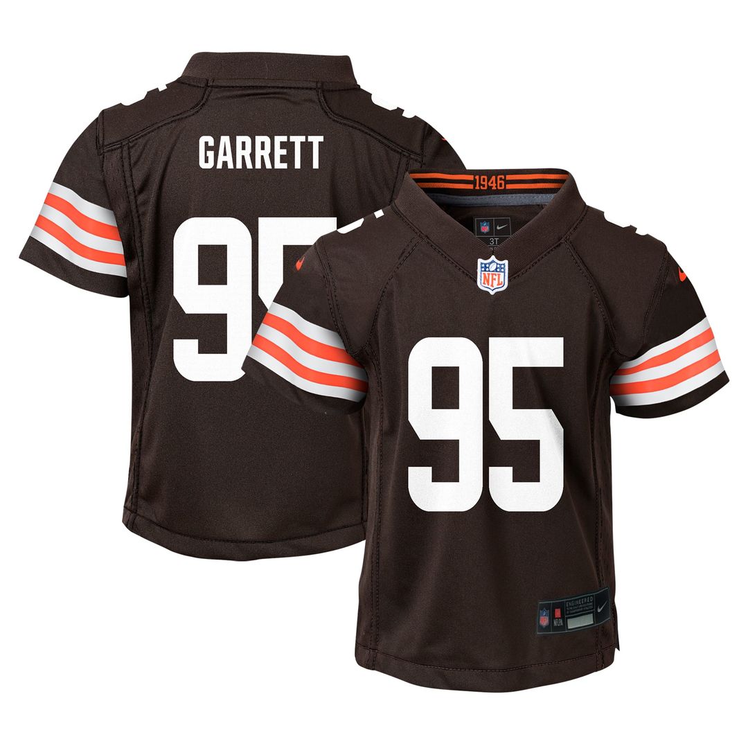 Toddler Nike Cleveland Browns Myles Garrett Brown Game NFL Jersey