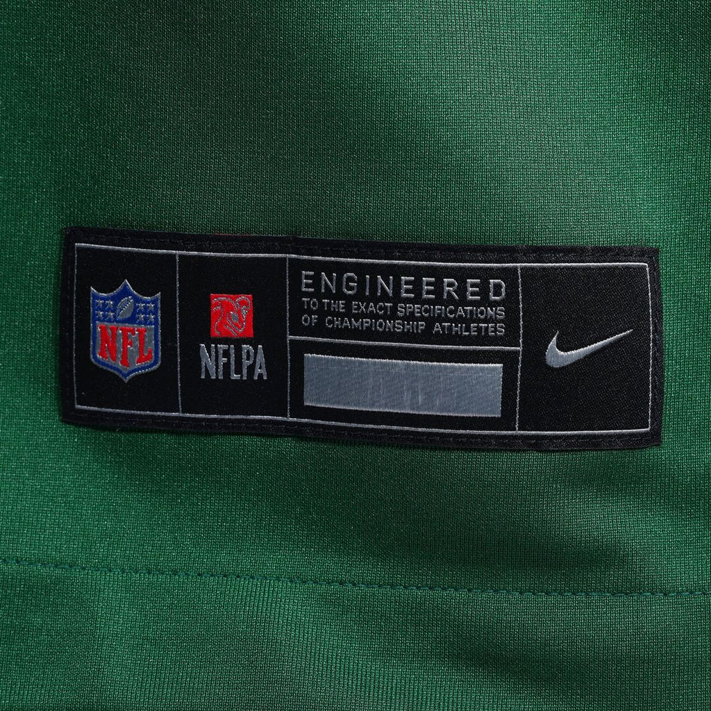 Men's Nike New York Jets Armand Membou Green Team Game NFL Jersey