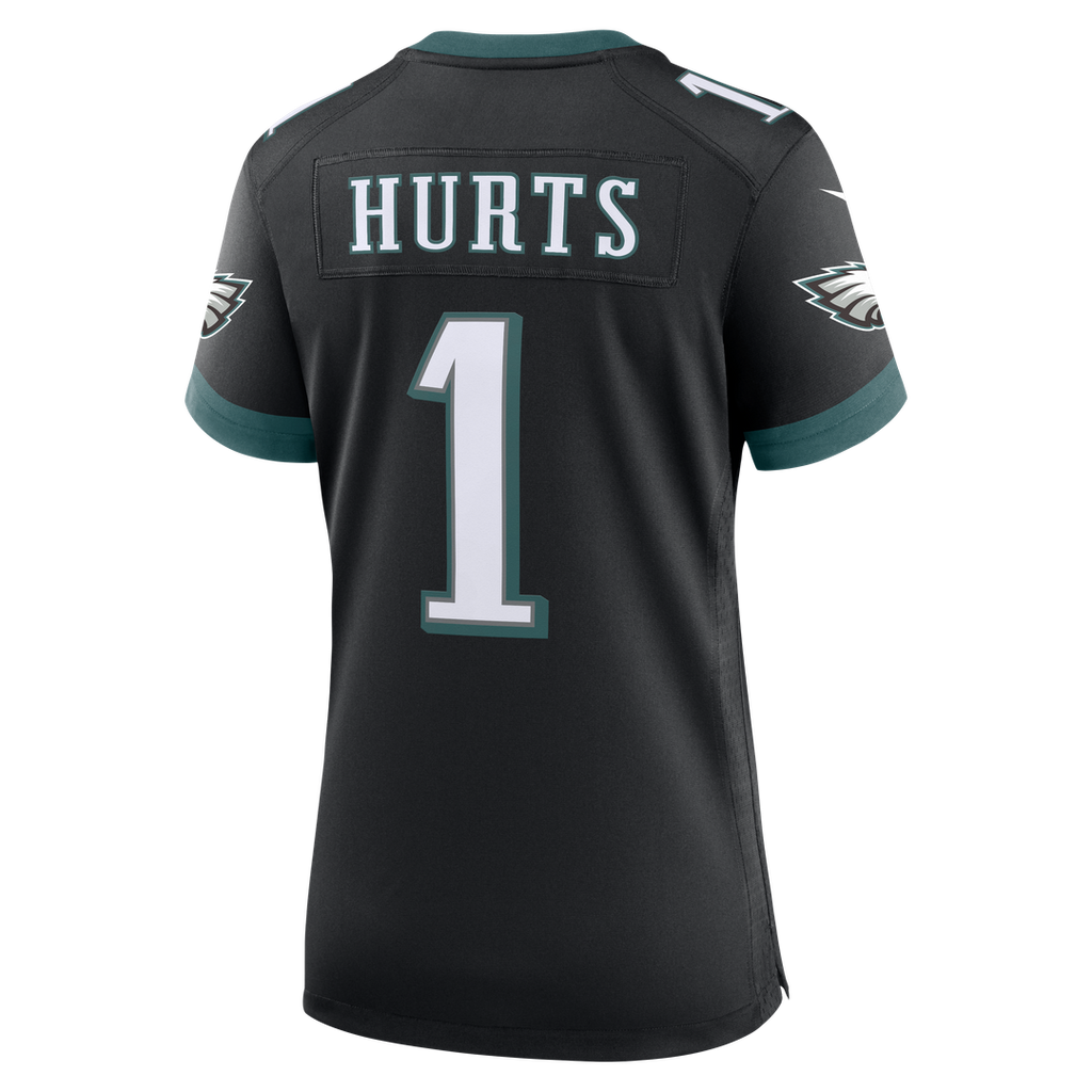 Women's Nike Philadelphia Eagles Jalen Hurts Midnight Green Team Game NFL Jersey