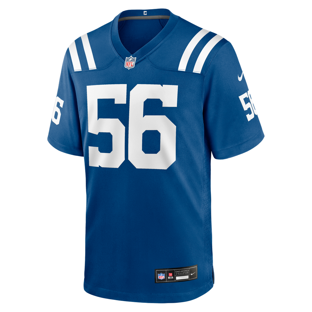 Men's Nike Indianapolis Colts Quenton Nelson Royal Game Player NFL Jersey