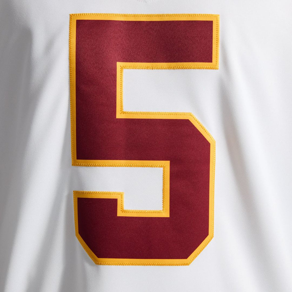 Men's Nike Washington Commanders Jayden Daniels Burgundy Vapor F.U.S.E. Stitched Limited NFL Jersey