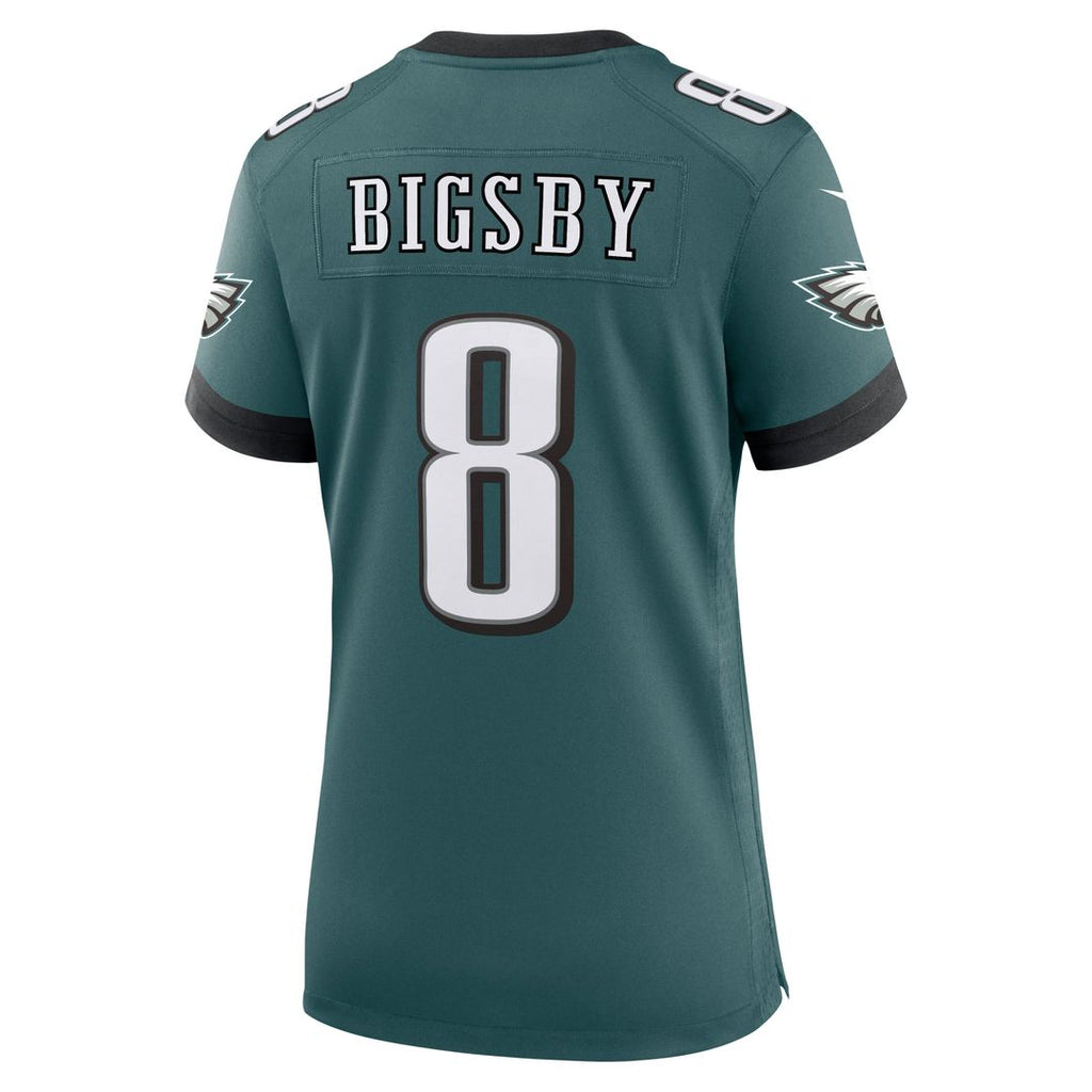 Women's Nike Philadelphia Eagles Tank Bigsby Midnight Green Team Game NFL Jersey