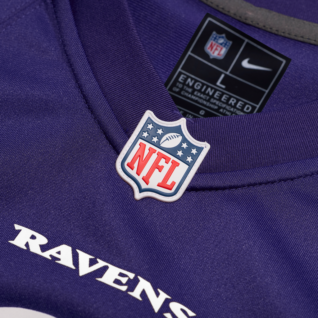 Men's Nike Baltimore Ravens Lamar Jackson Purple Game NFL Jersey