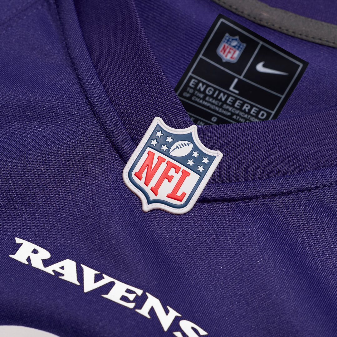 Men's Nike Baltimore Ravens Lamar Jackson Purple Game NFL Jersey