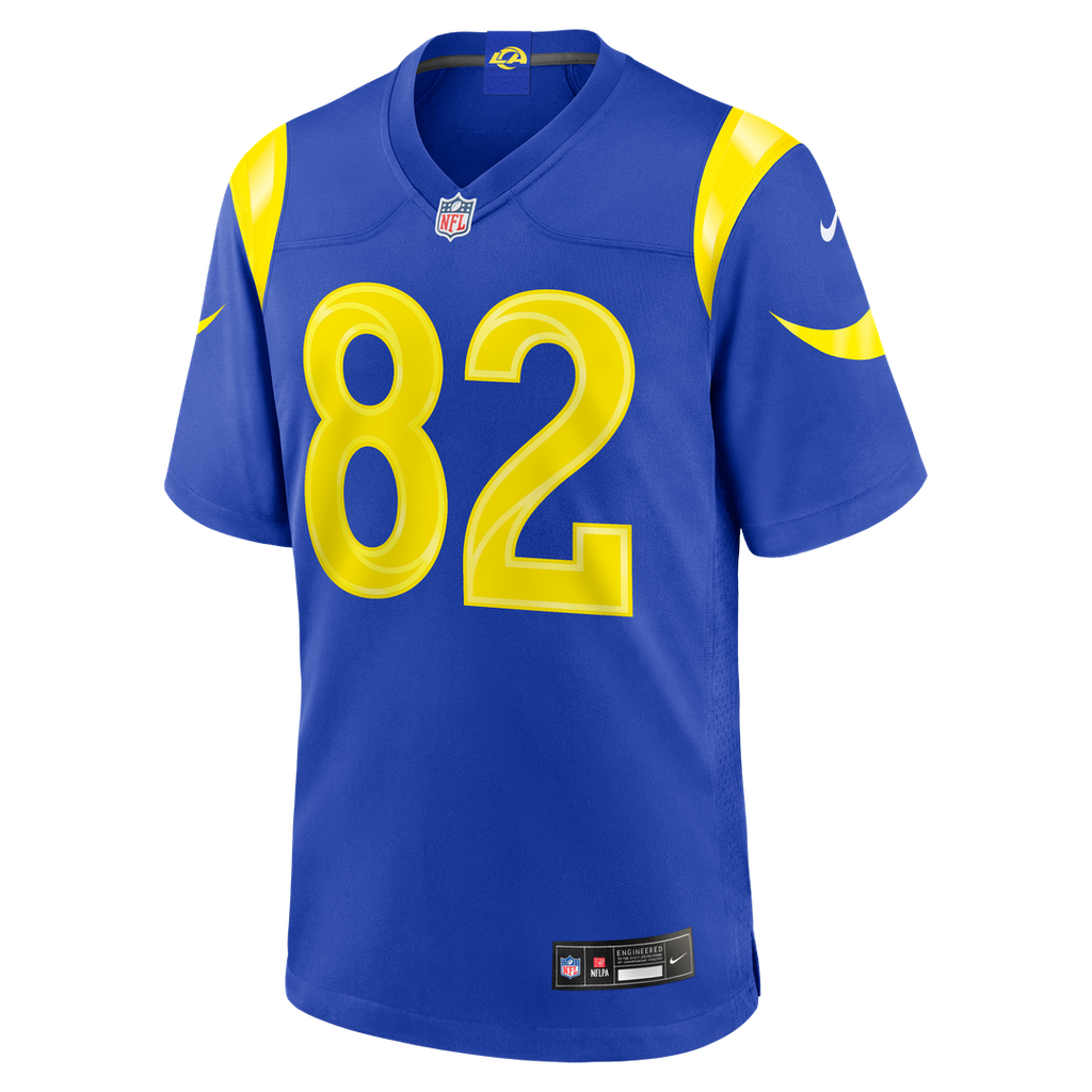 Men's Nike Los Angeles Rams Tyler Scott Royal Team Game NFL Jersey