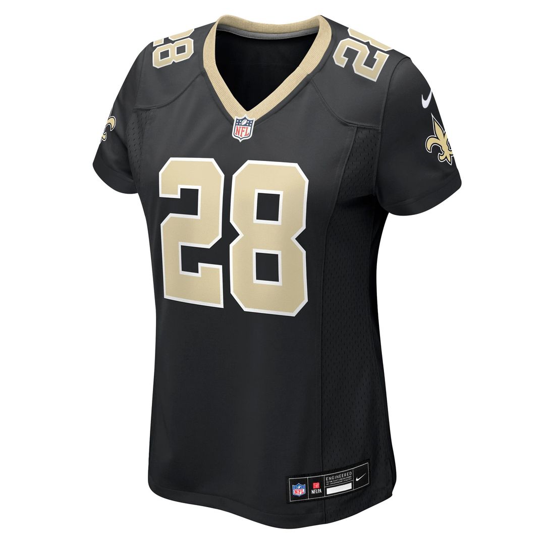 Women's Nike New Orleans Saints Danny Stutsman Black Team Game NFL Jersey