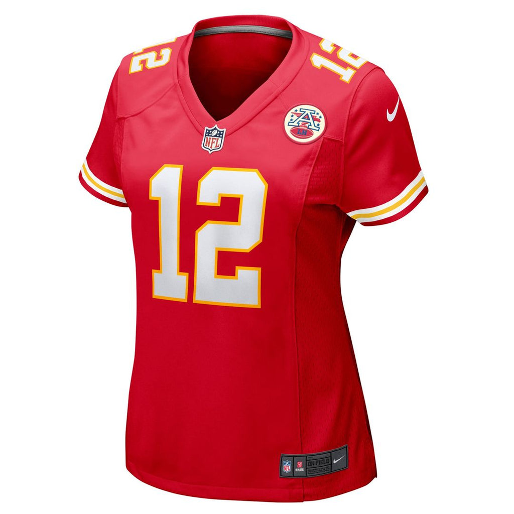 Women's Nike Kansas City Chiefs Jared Wiley Red Game NFL Jersey