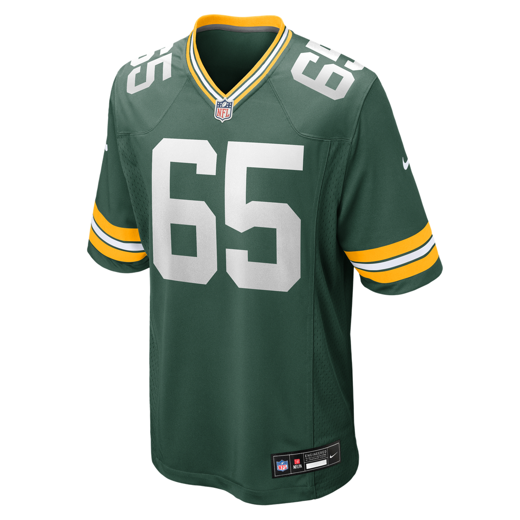 Men's Nike Green Bay Packers Aaron Banks Green Team Game NFL Jersey