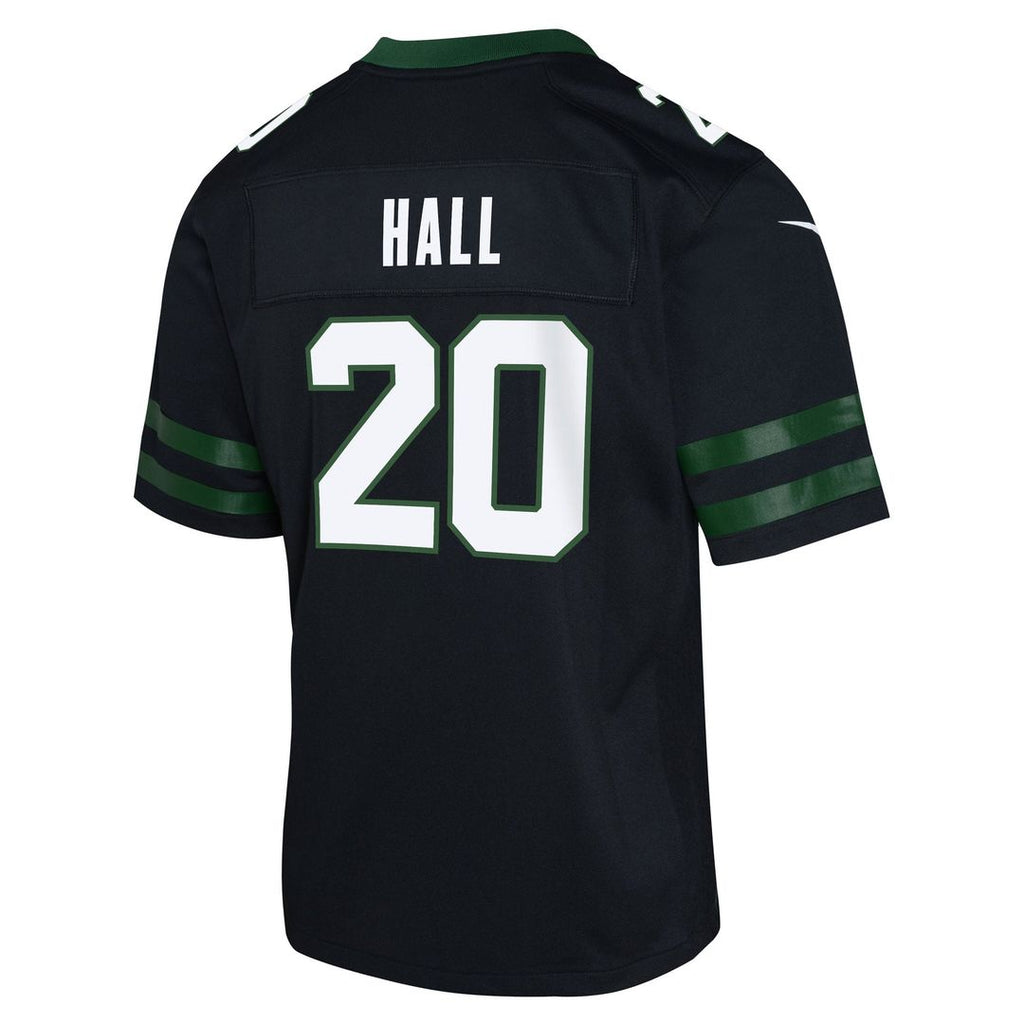 Youth Nike New York Jets Breece Hall Green Game NFL Jersey