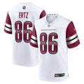 Men's Nike Washington Commanders Zach Ertz White Game NFL Jersey