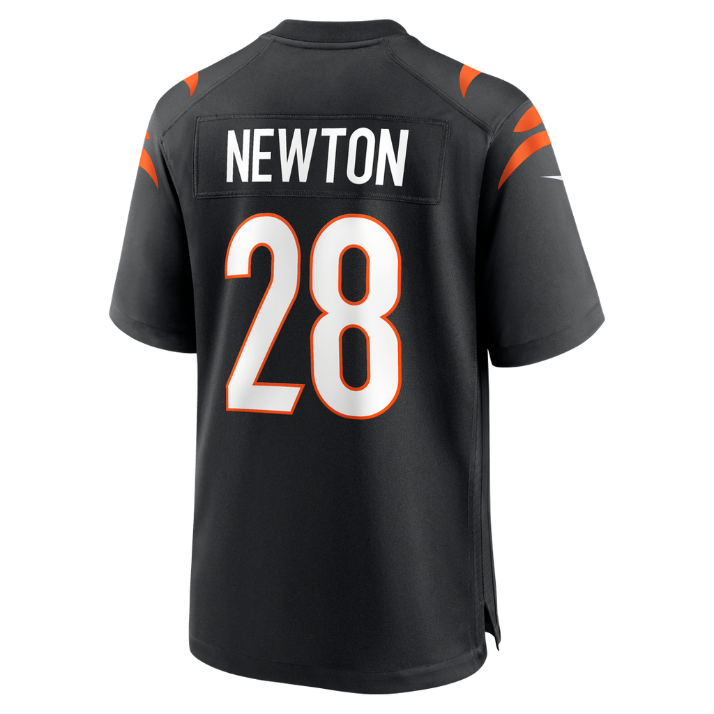 Men's Nike Cincinnati Bengals Josh Newton Black Game NFL Jersey