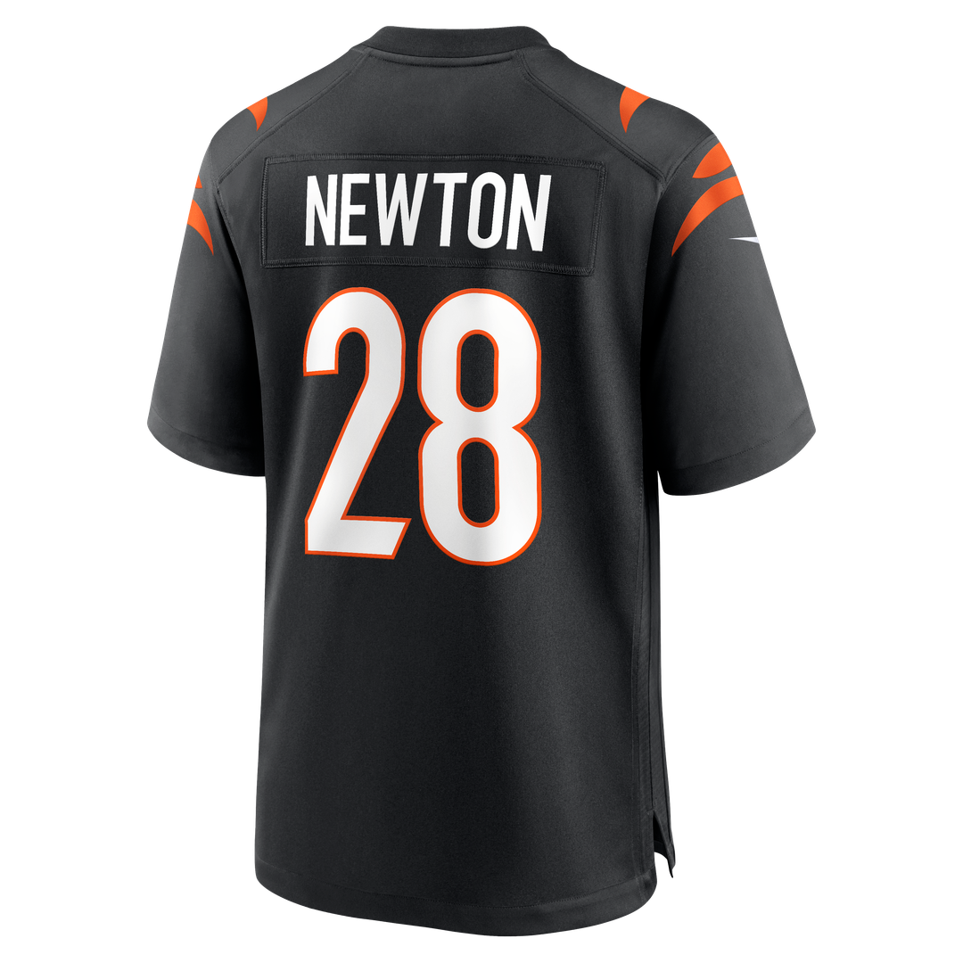 Men's Nike Cincinnati Bengals Josh Newton Black Game NFL Jersey