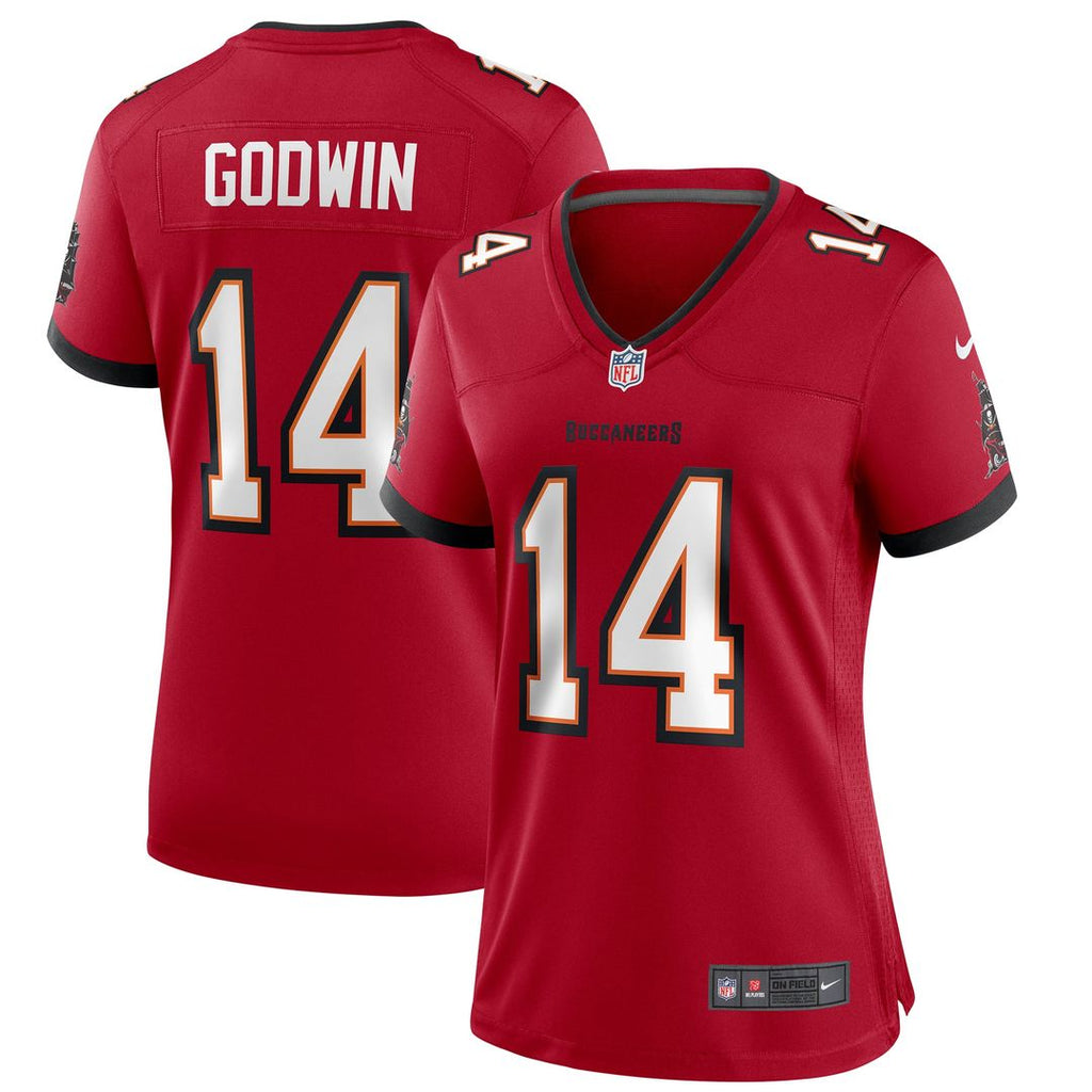 Women's Nike Tampa Bay Buccaneers Chris Godwin Red Game Player NFL Jersey