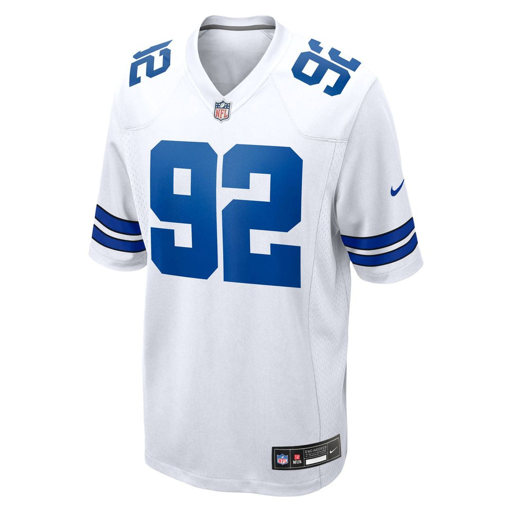 Men's Nike Dallas Cowboys Quinnen Williams Navy Team Game NFL Jersey