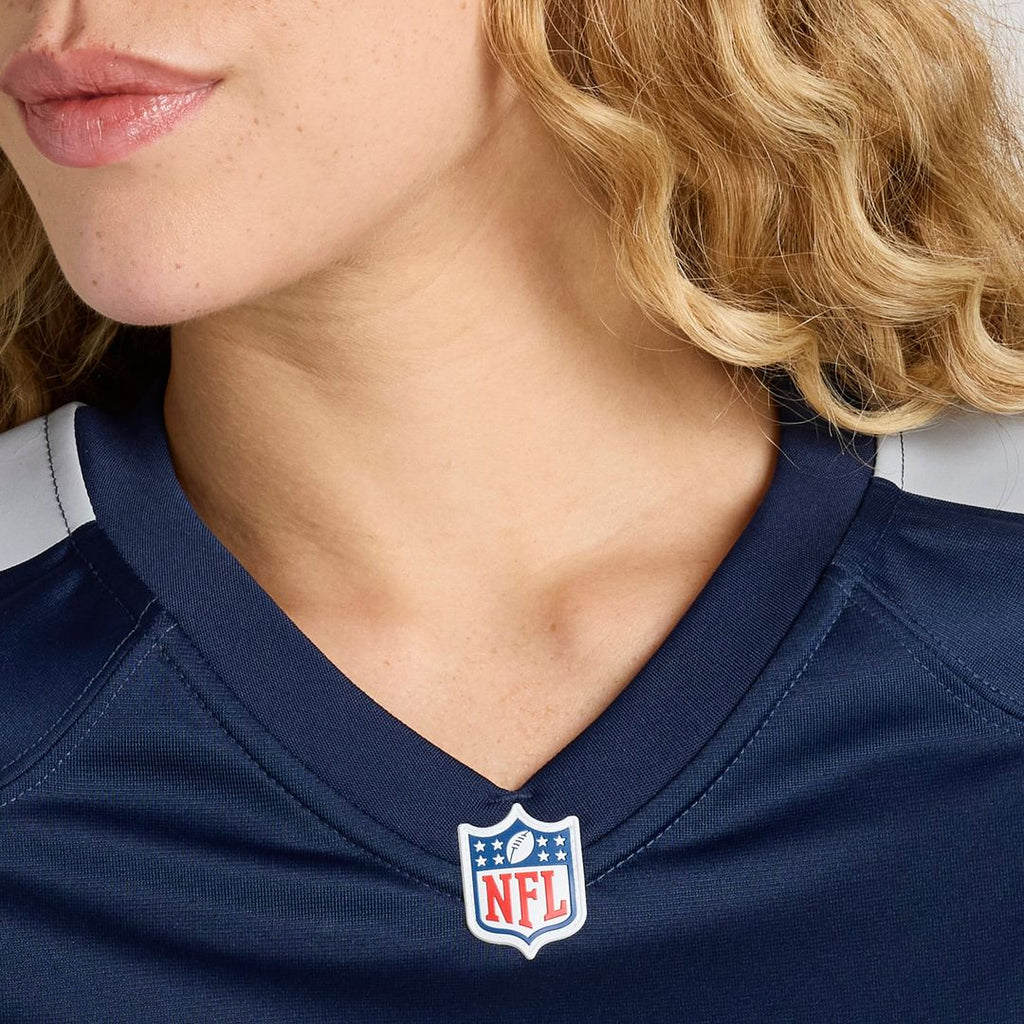 Women's Nike Tennessee Titans Number 1 Bride Navy Game NFL Jersey
