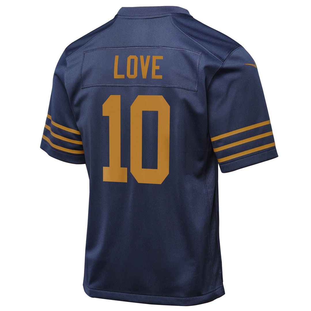 Youth Nike Green Bay Packers Jordan Love Green Game NFL Jersey