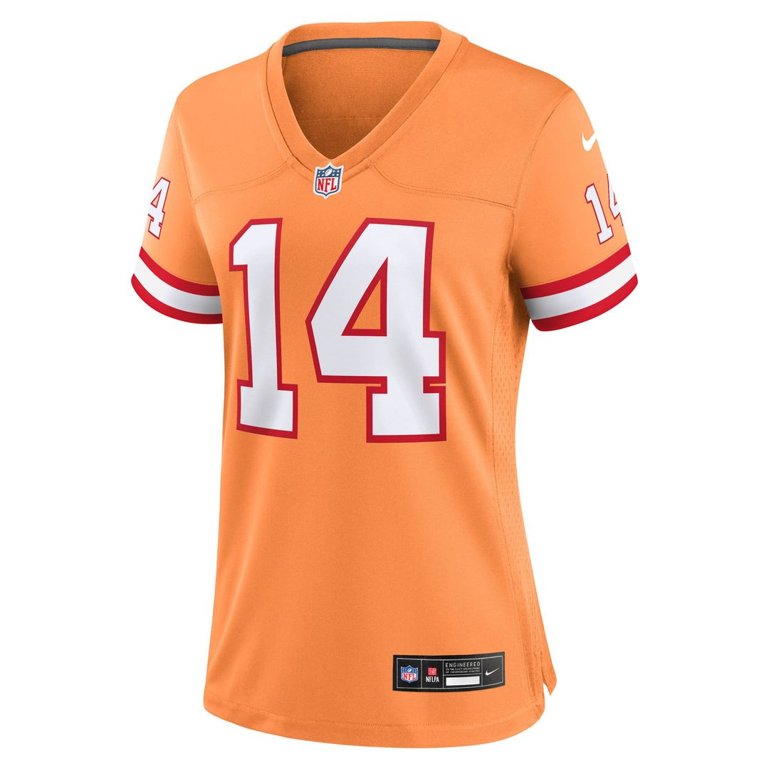 Women's Nike Tampa Bay Buccaneers Chris Godwin Jr. Orange Alternate Game Player NFL Jersey