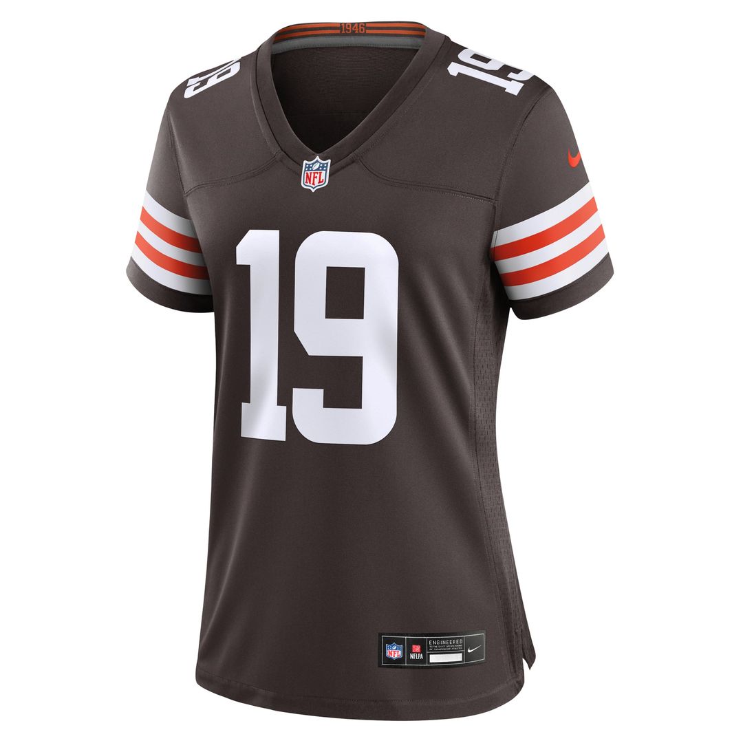 Women's Nike Cleveland Browns Cedric Tillman Brown Game NFL Jersey