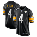 Men's Nike Pittsburgh Steelers DK Metcalf Black Game Player NFL Jersey