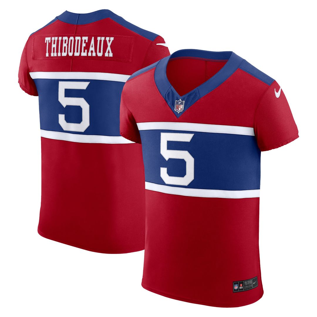 Men's Nike New York Giants Kayvon Thibodeaux Red Vapor F.U.S.E. Elite Player Jersey Vapor F.U.S.E. Elite NFL Jersey