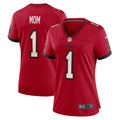 Women's Nike Tampa Bay Buccaneers Number 1 Mom Red Game NFL Jersey