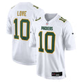 Men's Nike Green Bay Packers Jordan Love White Fashion Game NFL Jersey