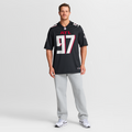 Men's Nike Atlanta Falcons Grady Jarrett Black Game Player NFL Jersey