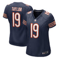 Women's Nike Chicago Bears Tory Taylor Navy Game NFL Jersey