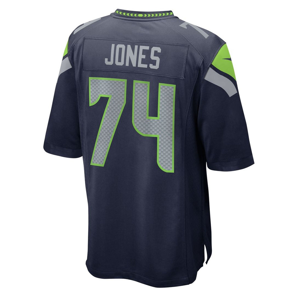 Men's Nike Seattle Seahawks Josh Jones College Navy Team Game NFL Jersey