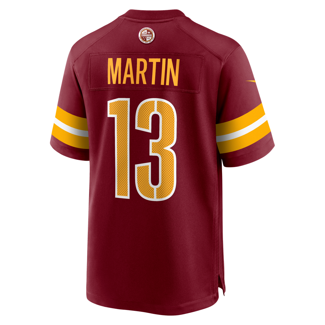Men's Nike Washington Commanders Tay Martin Burgundy Team Game NFL Jersey