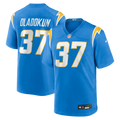 Men's Nike Los Angeles Chargers Jordan Oladokun Powder Blue Team Game NFL Jersey