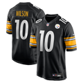 Men's Nike Pittsburgh Steelers Roman Wilson Black Game Player NFL Jersey