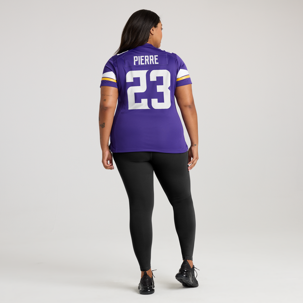 Women's Nike Minnesota Vikings James Pierre Purple Team Game NFL Jersey