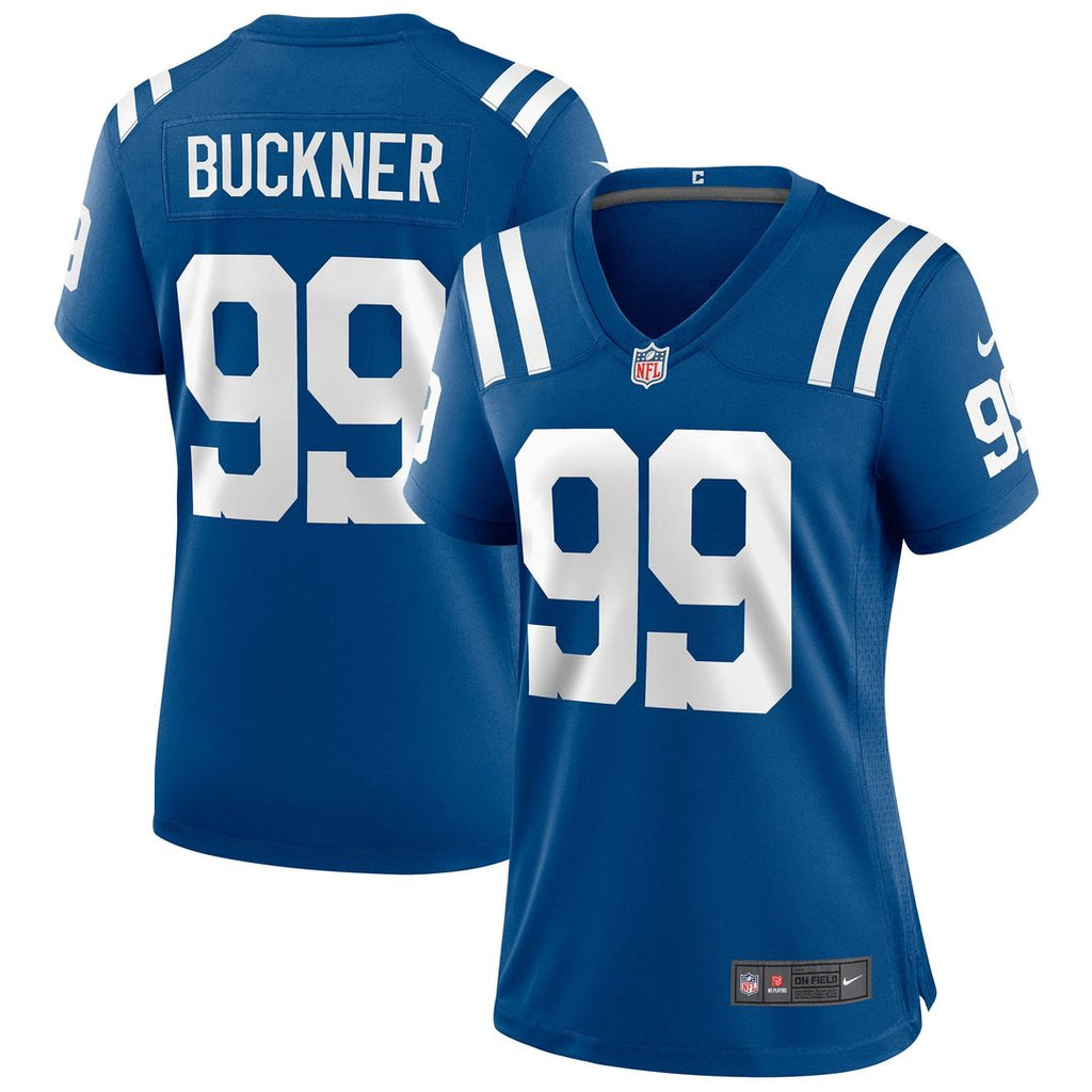 Women's Nike Indianapolis Colts DeForest Buckner Royal Indiana Nights Alternate Game NFL Jersey