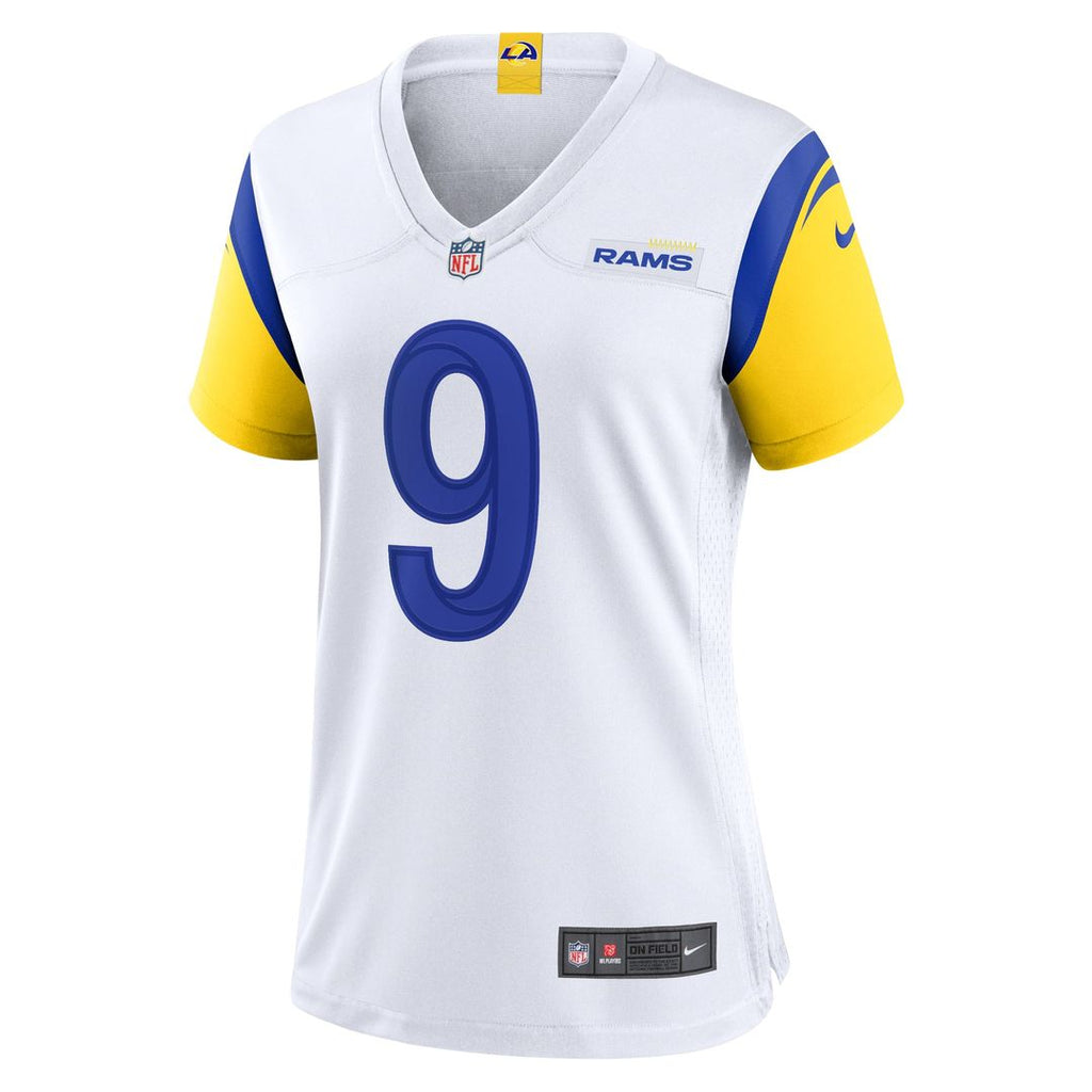 Women's Nike Los Angeles Rams Matthew Stafford White Player NFL Jersey